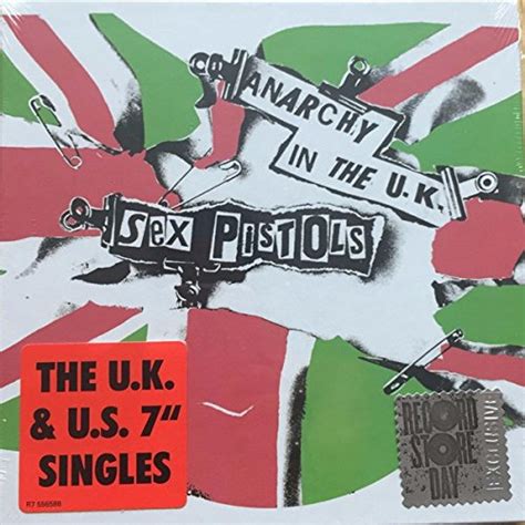 Sex Pistols Anarchy In The Uk The Uk And Us Singles Music