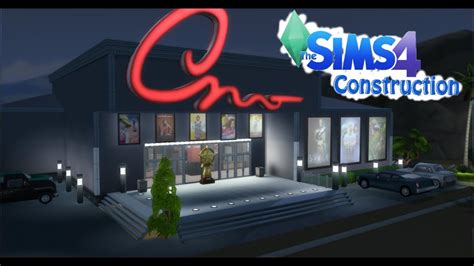 Sims 4 Construction Publique 3 Cinema Youtube