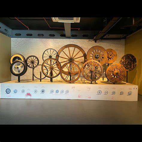 The Story Of The Wheel What You See Here Is A Display That Is