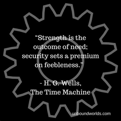 I assumed they wanted us to use api's since that's what the previous 7 assignments cove… 5 Timeless Quotes from H. G. Wells' The Time Machine | Science fiction novels, The time machine ...