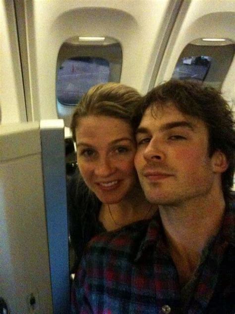 Ian is the second of three children. Ian with his sister, Robyn. | Ian somerhalder, Ian and ...