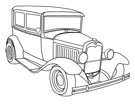 Car Coloring Pages Free Download