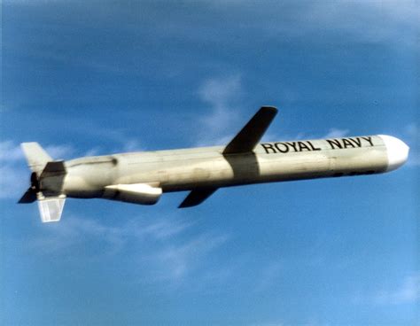 Filetomahawk Land Attack Missile Cruise Missile Tlam Flying