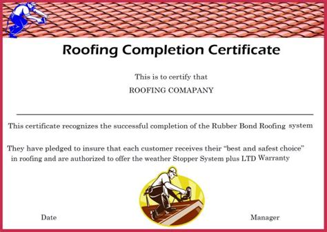 What Is A Roof Certification