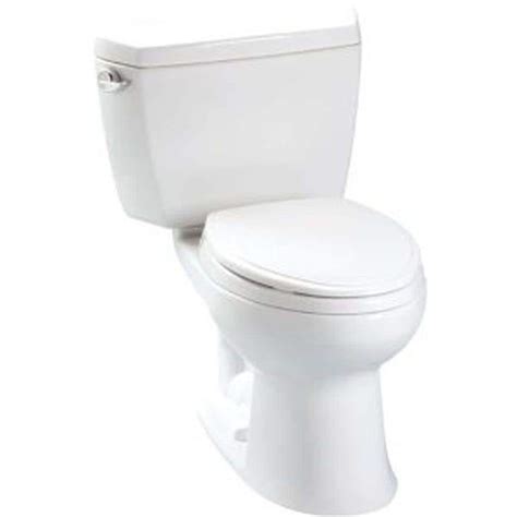 Toto Drake 2 Piece 128 Gpf Single Flush Elongated Toilet In Cotton