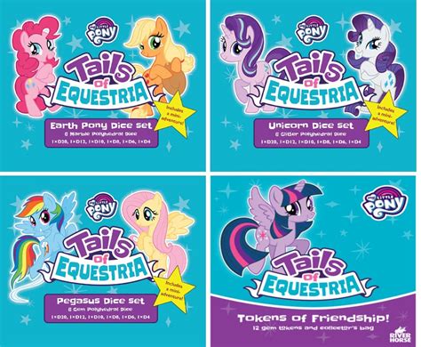 New My Little Pony Tails Of Equestria Dice Bundle Available Now My