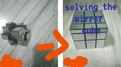 How To Solve A Mirror Cube Youtube