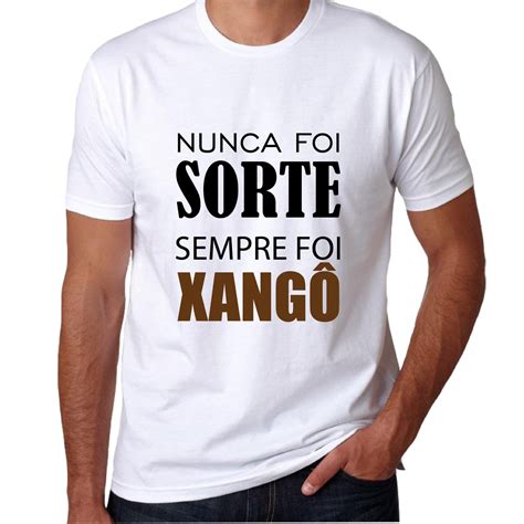 Camisa Umbanda Candomblé Orixás Xangô No Elo7 Kmutuê Estamparia 1141197