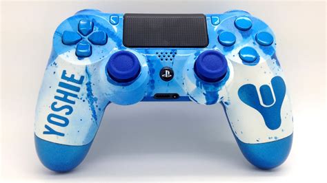 Destiny Themed Custom Painted Ps4 Controller And Xbox One Baseball