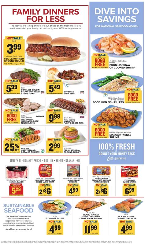 Press the escape key to exit. Food Lion Current weekly ad 10/02 - 10/08/2019 [3 ...