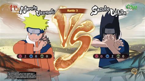 Naruto Shippuden Ultimate Ninja Storm 4 Pts Naruto Vs Pts Sasuke Youtube