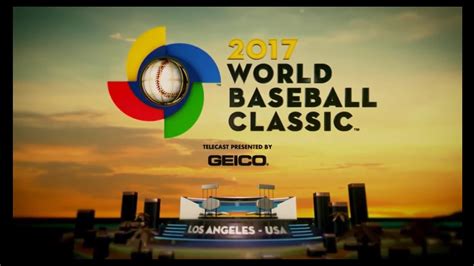2017 World Baseball Classic Intro Youtube