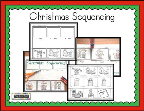 Christmas Sequencing Made By Teachers
