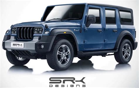 New Mahindra Thar 5-Door Variant Reportedly in the Making