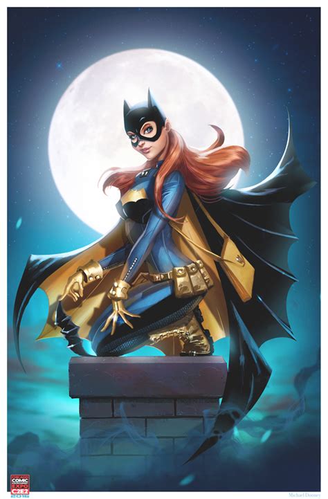 Batgirl Print By Michaeldooney On Deviantart