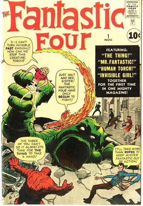 Marvels Fantastic Four 1 Nov 1961 The Fantastic Four