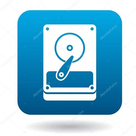 Hard Drive Data Icon Simple Style — Stock Vector © Ylivdesign 117328442