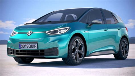 Volkswagen Id3 First Edition 2020 V Ray 3d Model By Squir