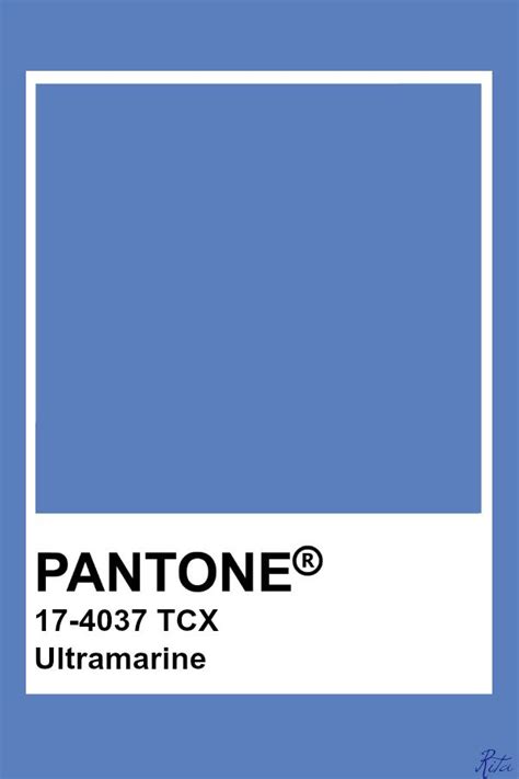 Pantone Ultramarine Paleta Pantone Pantone Tcx Pantone Blue Pantone