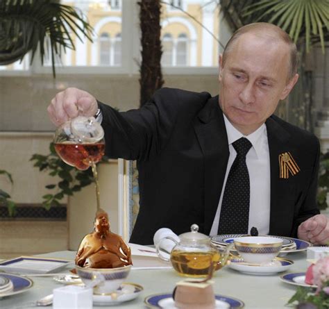 Psbattle Putin Having A Tea Party Photoshopbattles