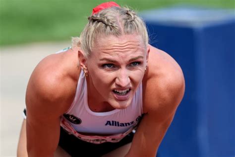 Kijk Hanne Claes Verbetert Belgisch Record Op 400m Horden En Plaatst Zich Voor Spelen In Parijs