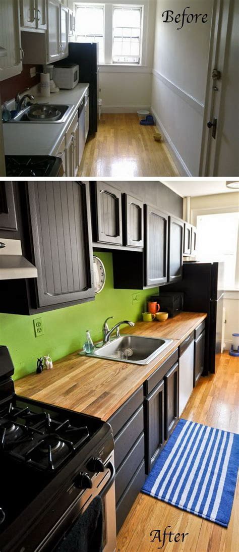 Before And After 25 Budget Friendly Kitchen Makeover Ideas
