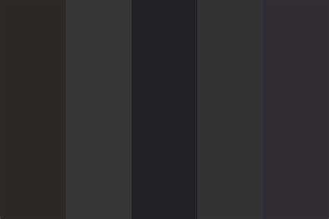 Dark Grey Palette Color Palette
