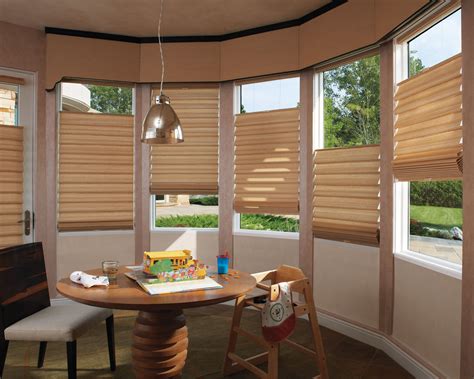 If the recessed depth of the window is minimal, and you want the bay window blinds not to stick out into the room, you may be limited to. The Blind and Shutter Gallery - Custom Blinds, Shades ...