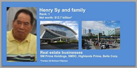 Henry tan chi sieng sy sr. Filipino Billionaires in Real Estate - Lamudi