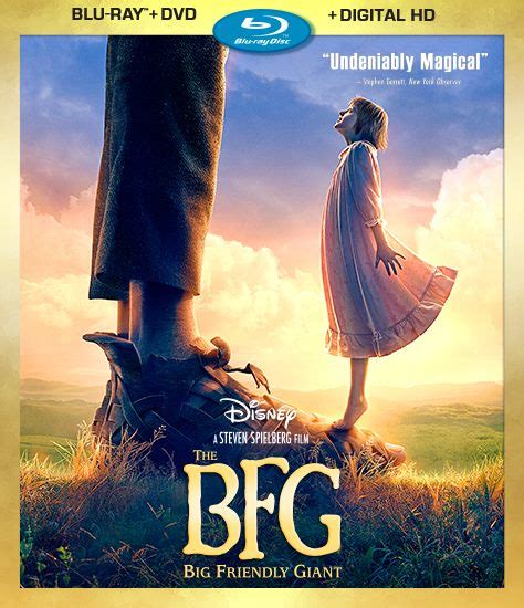 The BFG Big Friendly Giant Blu Ray DVD The Perfect Holiday Gift R