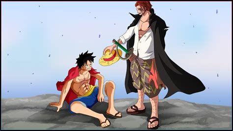 When Luffy And Shanks Meet Againmaybe One Piece