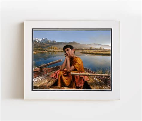 Dharma 810 Double Matted Paper Official Akiane Gallery