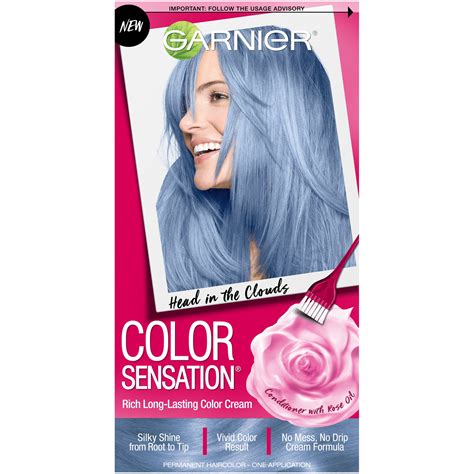 Buy Garnier Color Sensation Hair Color Cream 8 10 Head In The Clouds