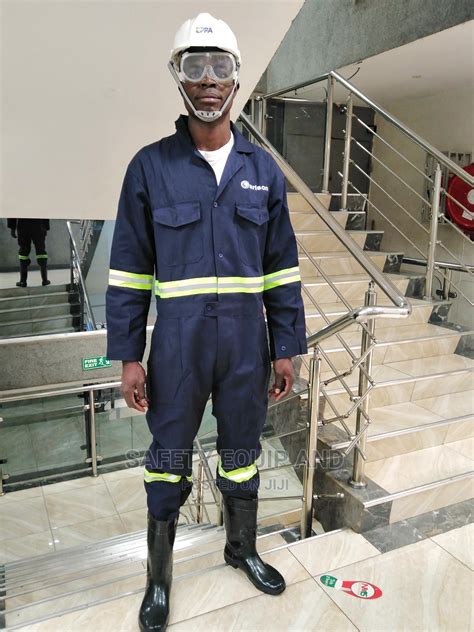 Navy Blue Overalls With Green Reflectors In Nairobi Central
