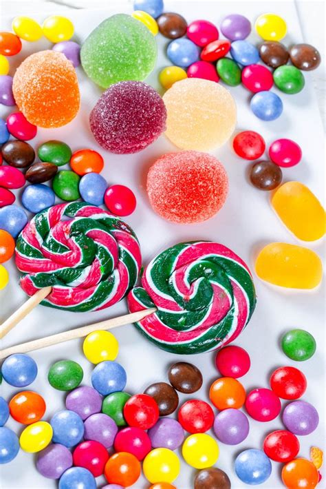 Colorful Candies Lollipops And Marmalade Creative Commons Bilder