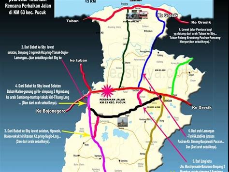 Kabupaten lamongan memiliki luas wilayah kurang lebih 1.812,8 km 2 atau ±3.78% dari luas wilayah provinsi jawa timur. Ini Jalur Alternatif Hindari Kemacetan Jalan Lamongan-Babat yang Dicor - KlikJatim.com