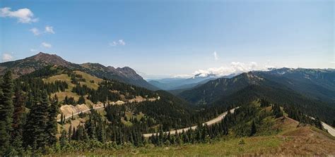 Distracted Driver Steers Car Off Olympic National Parks Hurricane