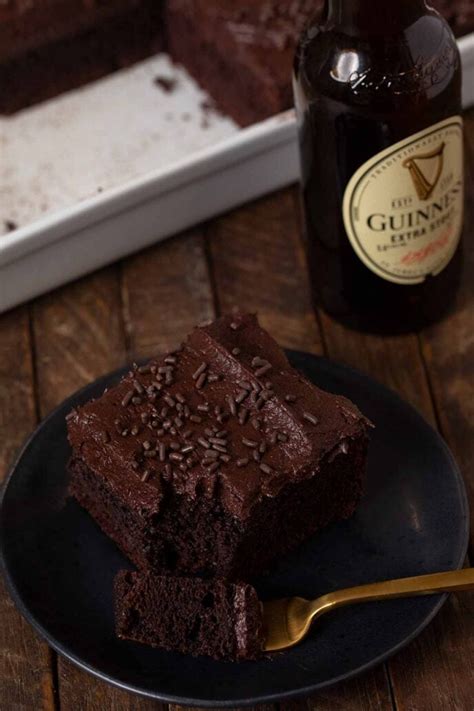 Easy Guinness Chocolate Cake Recipe W Rich Dark Chocolate Frosting