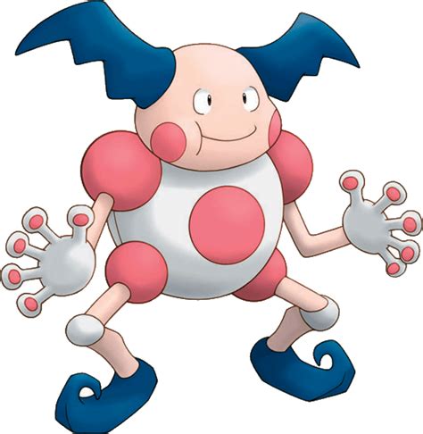 Mr Mime Pokemon Mystery Dungeon Explorers Of Time And Darkness From The Official Artwork Set