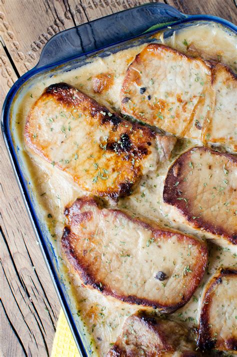 Place chops on top of casserole. The Best Ideas for Scalloped Potatoes and Pork Chops ...