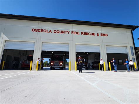 Osceola Countys Newest Fire Station Now Open On Boggy Creek Road