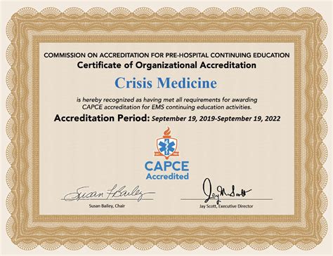 A Certificate For An Organization That Is Being Awarded