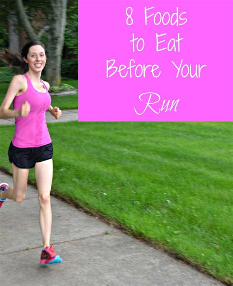 An apple (carbs) with a sprinkle of hemp seeds (protein) a banana (carb) and peanut butter (protein) grapes (carbs) and almonds (protein) 8 Foods to Eat Before Your Run | The Nutritionist Reviews