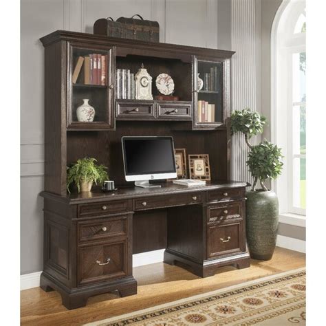 To view and edit your account information, sign into my account and click on the links under account info to manage your address book, click on the manage your address book link in the account info section on the. Canora Grey Ockton Executive Credenza with Hutch | Wayfair
