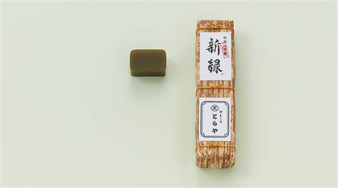 Large Yokan Shimmidori Verdure Matcha Toraya Confectionery Co Ltd