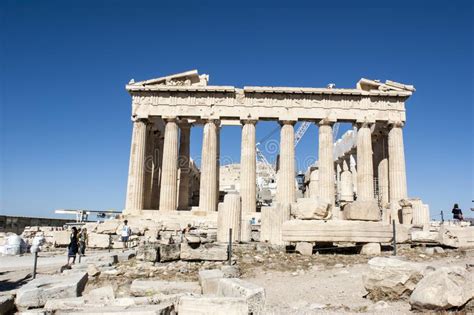Acropolis In Athens Greece Editorial Photography Image Of Marble