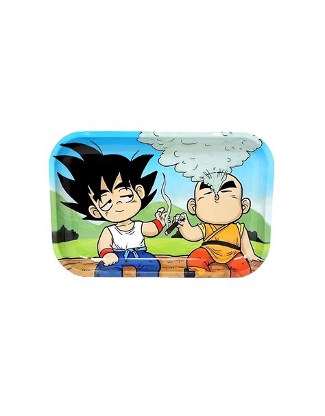 Dragon Ball Z Smoking Bros Metal Rolling Tray Mushroom New Orleans