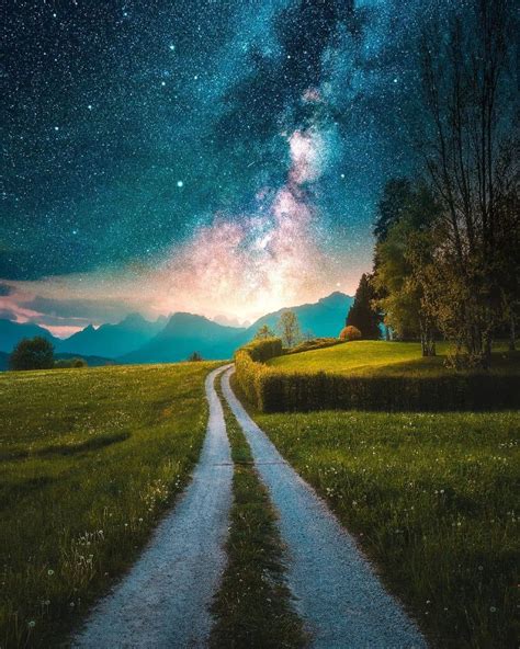 Travel And Nature On Instagram Galactic Pathways Whats Your
