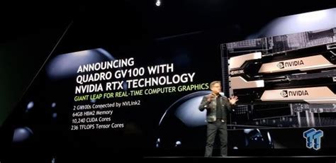 Nvidia Reveals Quadro Gv100 Packs Volta Gpu And 32gb Hbm2