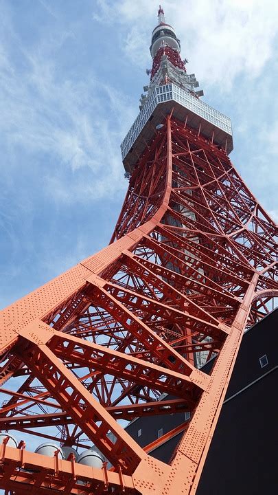 Tokyo Tower Shiba Minato Ku Free Photo On Pixabay Pixabay